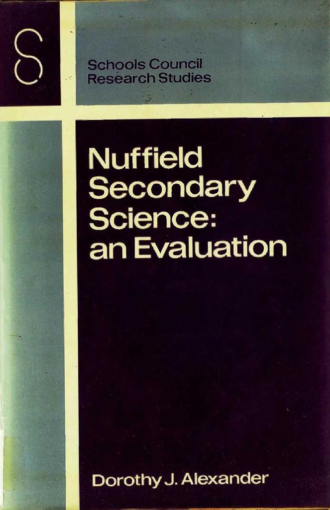 nuffield science research papers